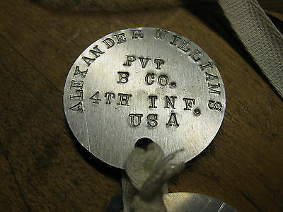 U.S. Military Dog Tag From World War I